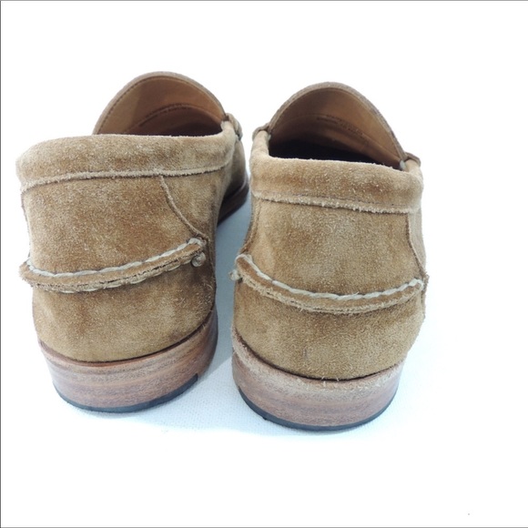 Allen Edmonds Sea Island Penny Loafer Brown Suede - Picture 5 of 6